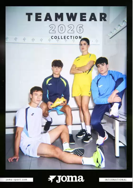 Catálogo Joma | Teamwear Collection 2026 | 2026-03-18T00:00:00.000Z - 2026-04-30T00:00:00.000Z