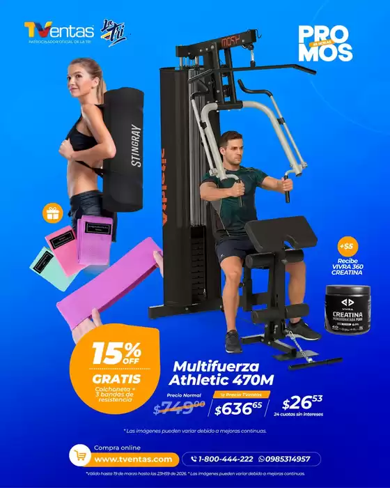 Catálogo TVentas en Manta | Ofertas especiales atractivas para todos | 2026-03-20T00:00:00.000Z - 2026-04-03T00:00:00.000Z