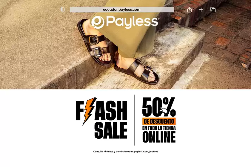 Catálogo Payless | Flash Sale. | 2026-03-24T00:00:00.000Z - 2026-04-12T00:00:00.000Z