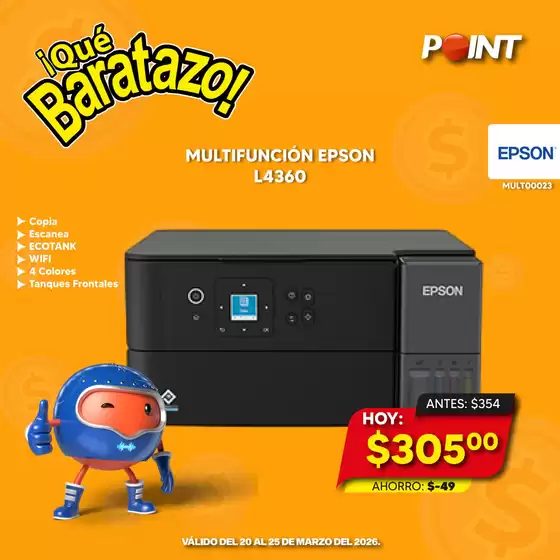 Catálogo Point en El Triunfo | Que Baratazo! | 2026-03-24T00:00:00.000Z - 2026-03-29T00:00:00.000Z
