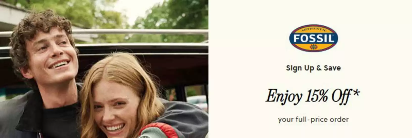 Catálogo Fossil en Sangolquí | Enjoy 15%off | 2026-03-26T00:00:00.000Z - 2026-04-30T00:00:00.000Z