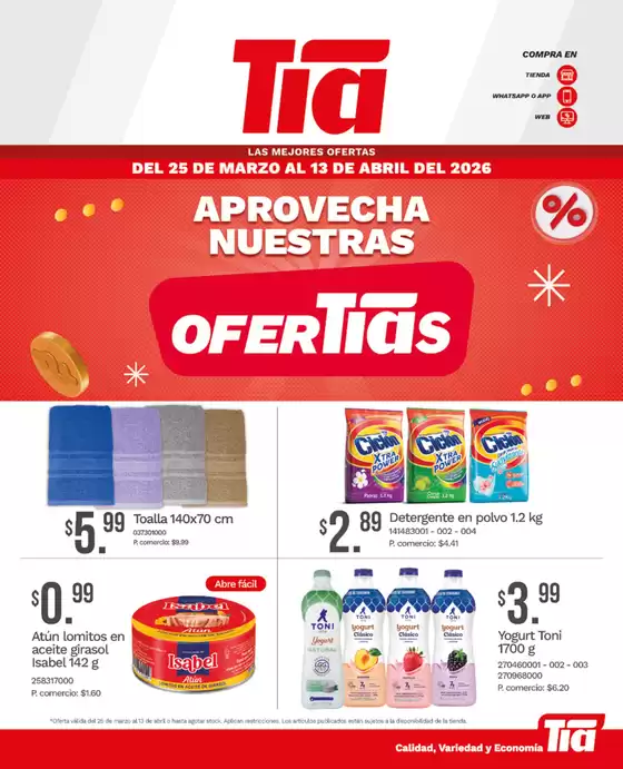 Catálogo Tia en Santa Ana | REV 3 Revista 1Q Abril | 2026-03-25T00:00:00.000Z - 2026-04-13T00:00:00.000Z