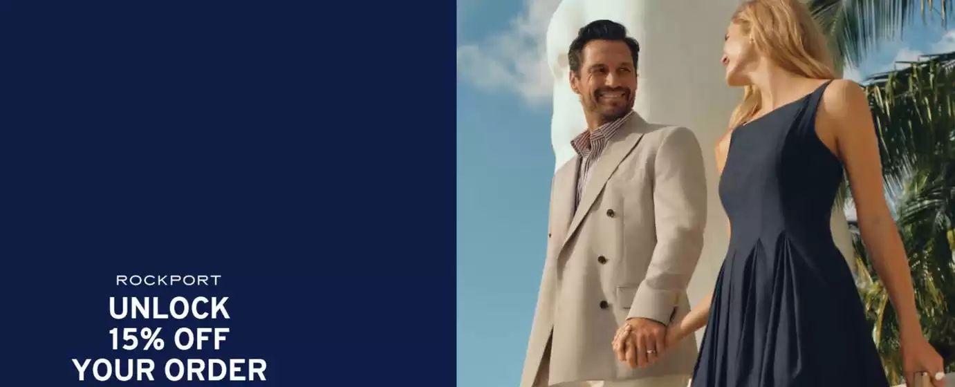 Catálogo Rockport en Cuenca | Unlock 15%off your order | 2026-03-31T00:00:00.000Z - 2026-04-25T00:00:00.000Z