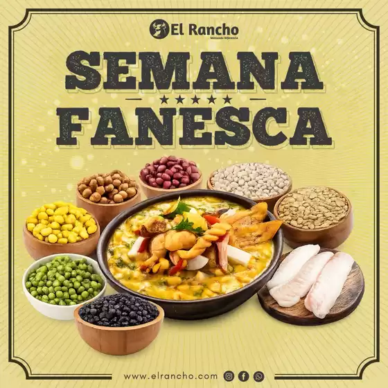 Catálogo Supermercado El Rancho en Zamora | Semana Fanesca  | 2026-04-01T00:00:00.000Z - 2026-04-30T00:00:00.000Z