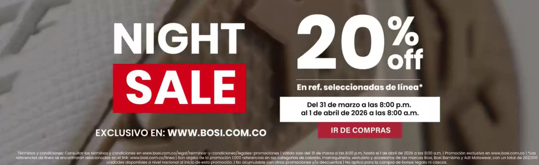 Catálogo Bosi en Quito | Night Sale  | 2026-04-01T00:00:00.000Z - 2026-04-01T00:00:00.000Z
