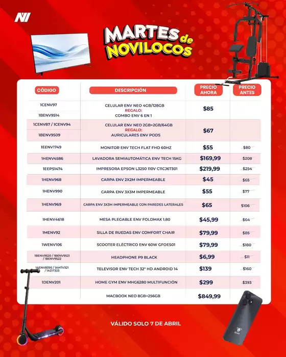 Catálogo Novicompu | Martes de novilocos | 2026-04-07T00:00:00.000Z - 2026-04-07T00:00:00.000Z