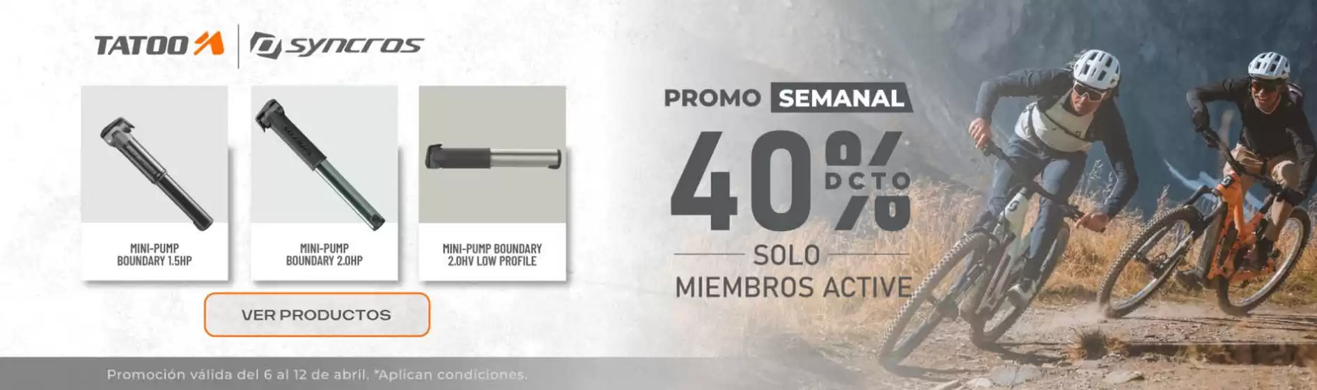 Catálogo Tatoo en Guayas | Promo semanal 40% solo miembros active | 2026-04-07T00:00:00.000Z - 2026-04-12T00:00:00.000Z