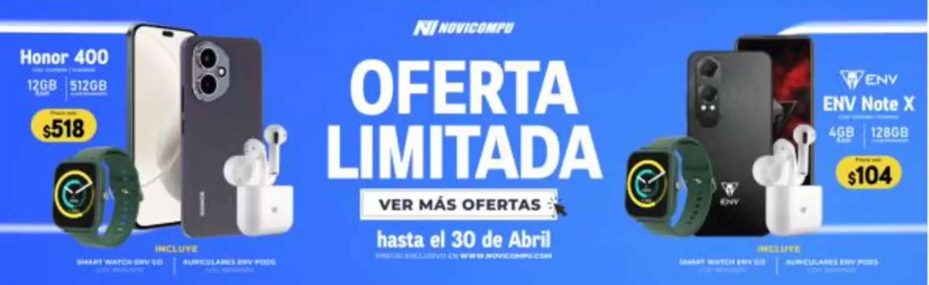 Catálogo Novicompu en Portoviejo | Nuestras mejores ofertas para ti | 2026-04-07T00:00:00.000Z - 2026-04-30T00:00:00.000Z