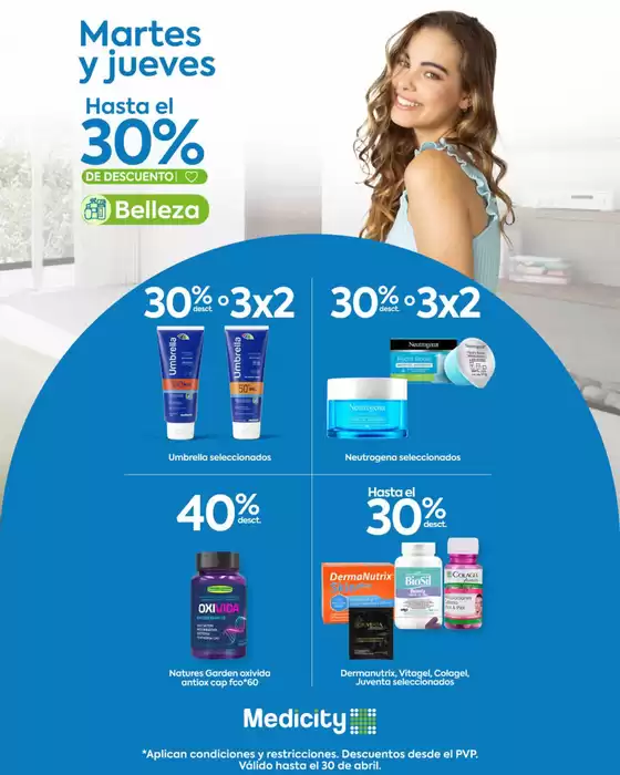 Catálogo Farmacias Medicity en Portoviejo | Martes y jueves | 2026-04-08T00:00:00.000Z - 2026-04-30T00:00:00.000Z