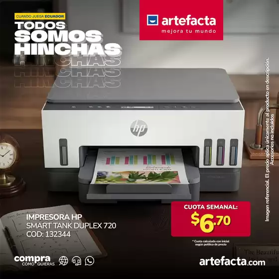 Catálogo Artefacta en Otavalo | Ahorra ahora con nuestras ofertas | 2026-04-09T00:00:00.000Z - 2026-04-23T00:00:00.000Z