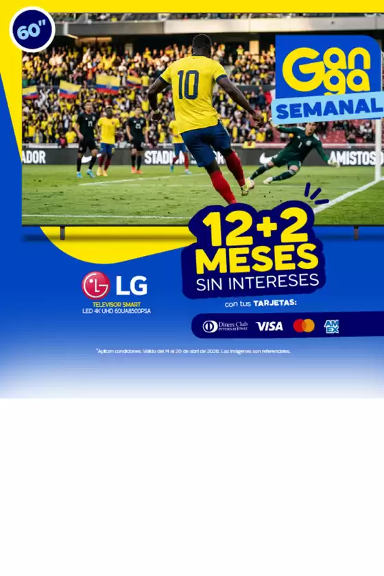 Catálogo Almacenes La Ganga en Antonio Ante | Excelente oferta para cazadores de gangas | 2026-04-14T00:00:00.000Z - 2026-04-20T00:00:00.000Z