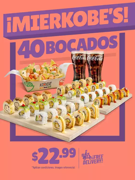 Catálogo Kobe Sushi Express | Mierkobes  | 2026-04-16T00:00:00.000Z - 2026-04-29T00:00:00.000Z