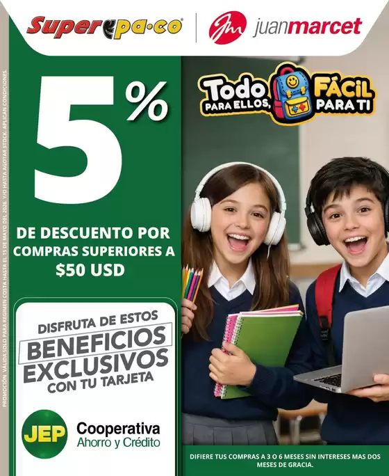 Catálogo Super Paco en Déleg | Descubre ofertas atractivas | 2026-04-18T00:00:00.000Z - 2026-05-15T00:00:00.000Z