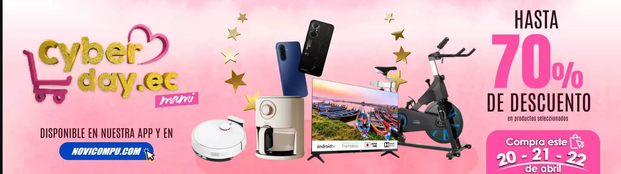 Catálogo Novicompu | Cyber day mami  | 2026-04-20T00:00:00.000Z - 2026-04-22T00:00:00.000Z