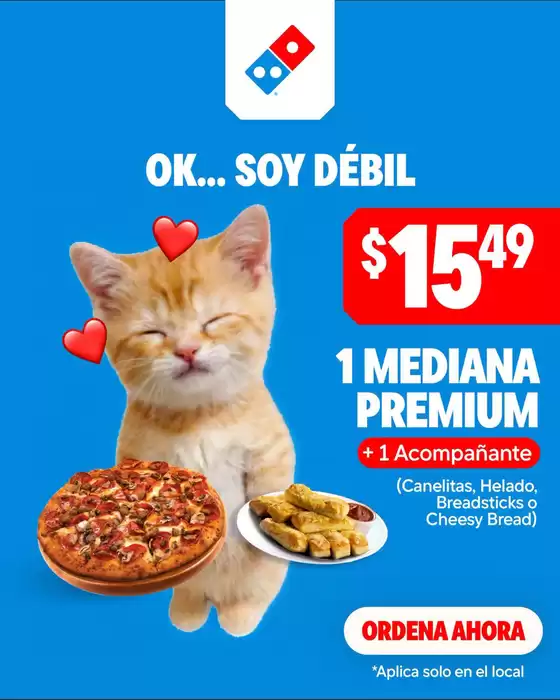Catálogo Domino's Pizza | Ok soy debil  | 2026-04-20T00:00:00.000Z - 2026-05-09T00:00:00.000Z
