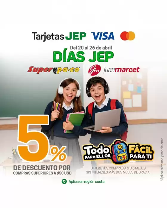 Catálogo Super Paco en Guayaquil | Gran variedad de ofertas | 2026-04-20T00:00:00.000Z - 2026-04-26T00:00:00.000Z