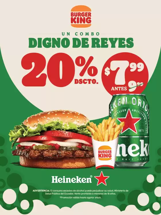 Catálogo Burger King | Un combo digno de reyes 20%dscto  | 2026-04-23T00:00:00.000Z - 2026-05-23T00:00:00.000Z