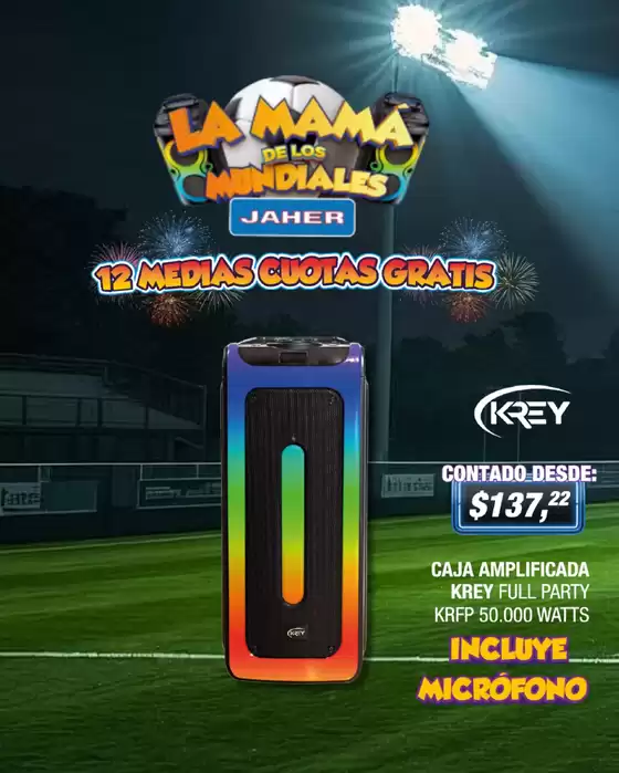 Catálogo Jaher | La mama de los mundiales  | 2026-04-27T00:00:00.000Z - 2026-05-10T00:00:00.000Z