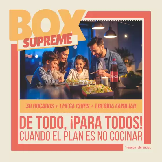 Catálogo Kobe Sushi Express en Macas | Box Supreme | 2026-04-27T00:00:00.000Z - 2026-05-23T00:00:00.000Z