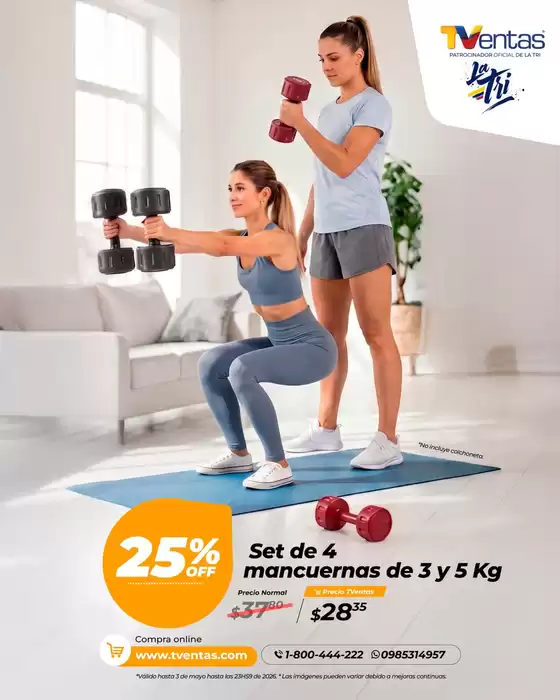 Catálogo TVentas en Guayllabamba | Ofertas y promociones actuales | 2026-04-27T00:00:00.000Z - 2026-05-03T00:00:00.000Z