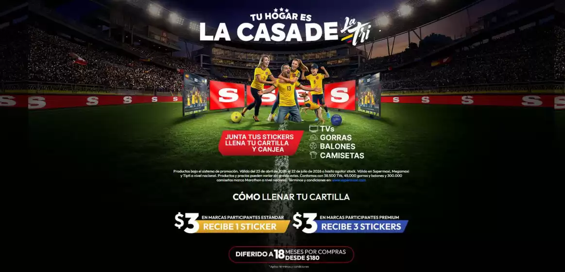 Catálogo Supermaxi en Quito | Tu hogar es la cada de latri  | 2026-04-27T00:00:00.000Z - 2026-07-22T00:00:00.000Z