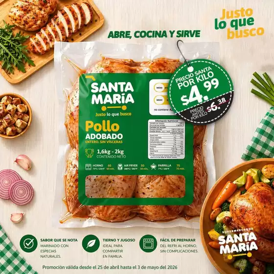 Catálogo Santa Maria | Descubre ofertas atractivas | 2026-04-25T00:00:00.000Z - 2026-05-03T00:00:00.000Z