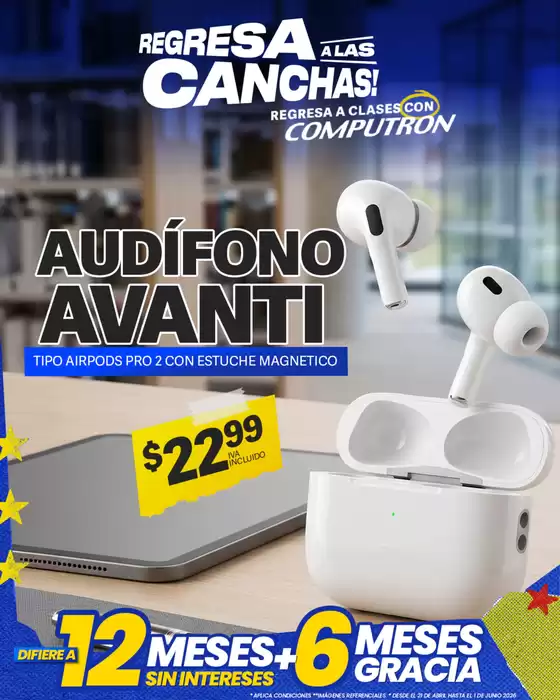 Catálogo Computron | Ofertas principales para ahorradores | 2026-04-21T00:00:00.000Z - 2026-06-01T00:00:00.000Z