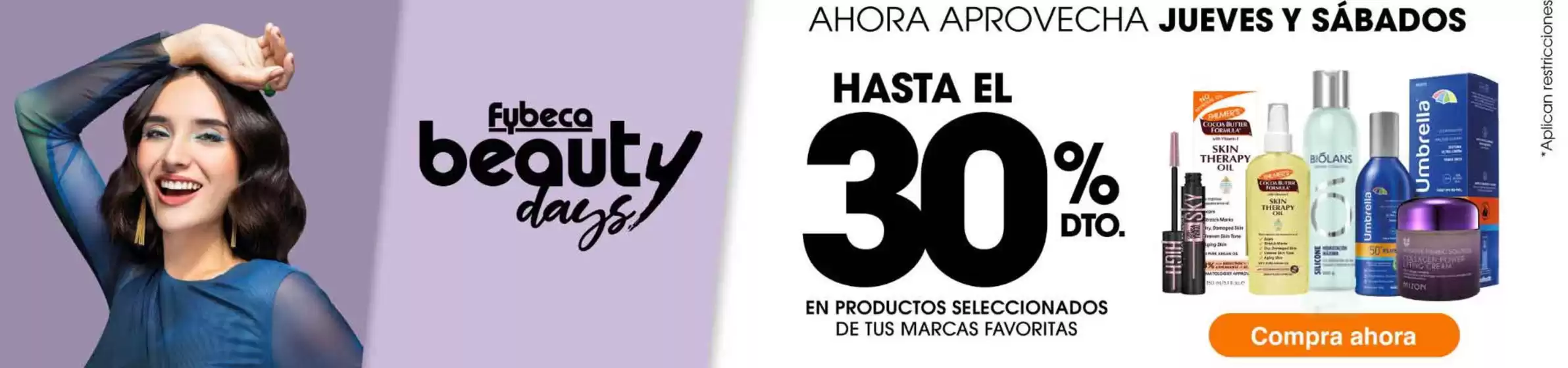 Catálogo Fybeca | Ahora aprovecha jueves y sabados  | 2026-04-30T00:00:00.000Z - 2026-05-30T00:00:00.000Z