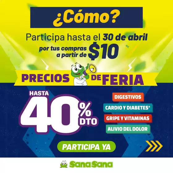 Catálogo Farmacias SanaSana en Duran | Precios de feria  | 2026-04-30T00:00:00.000Z - 2026-04-30T00:00:00.000Z