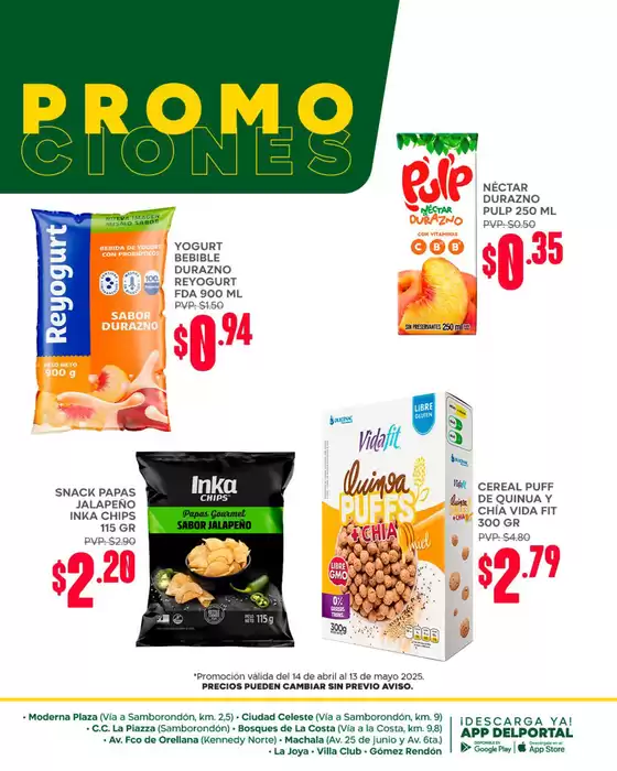 Catálogo Supermercados Delportal en Manta | Promo  | 2026-04-30T00:00:00.000Z - 2026-05-13T00:00:00.000Z