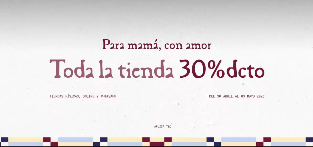 Catálogo NAF NAF en Sangolquí | Para mama con amor  | 2026-04-30T00:00:00.000Z - 2026-05-03T00:00:00.000Z