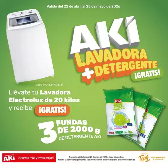 Catálogo Akí en Pelileo | Catálogo Akí | 2026-04-22T00:00:00.000Z - 2026-05-25T00:00:00.000Z