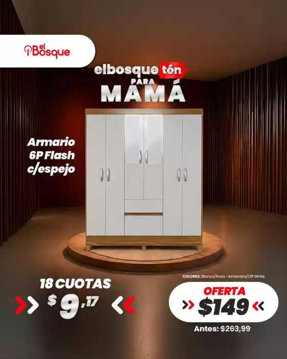 Catálogo Muebles el Bosque en Mocache | Nuestras mejores ofertas para ti | 2026-05-02T00:00:00.000Z - 2026-05-16T00:00:00.000Z