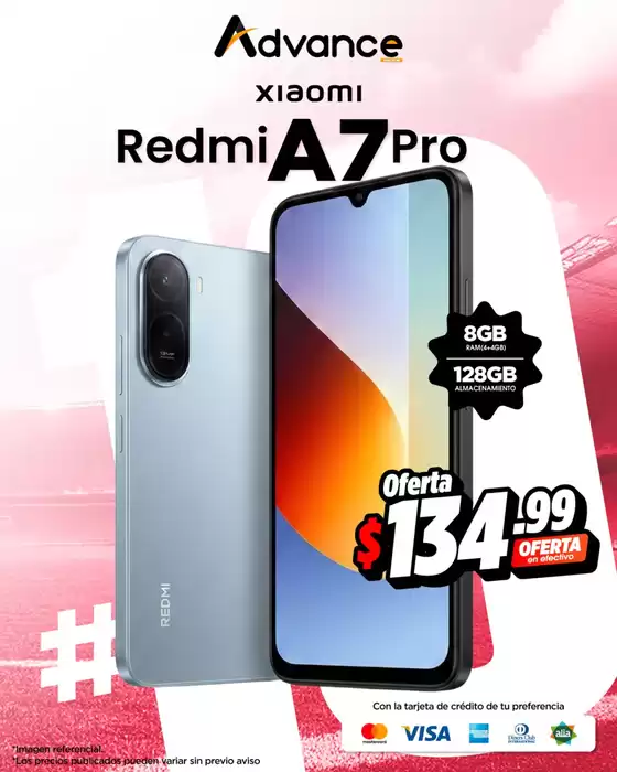 Catálogo Advance | Redmi A7 Pro  | 2026-05-04T00:00:00.000Z - 2026-05-24T00:00:00.000Z
