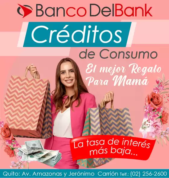 Catálogo Banco Delbank en Rocafuerte | Creditos de consumo  | 2026-05-05T00:00:00.000Z - 2026-05-10T00:00:00.000Z