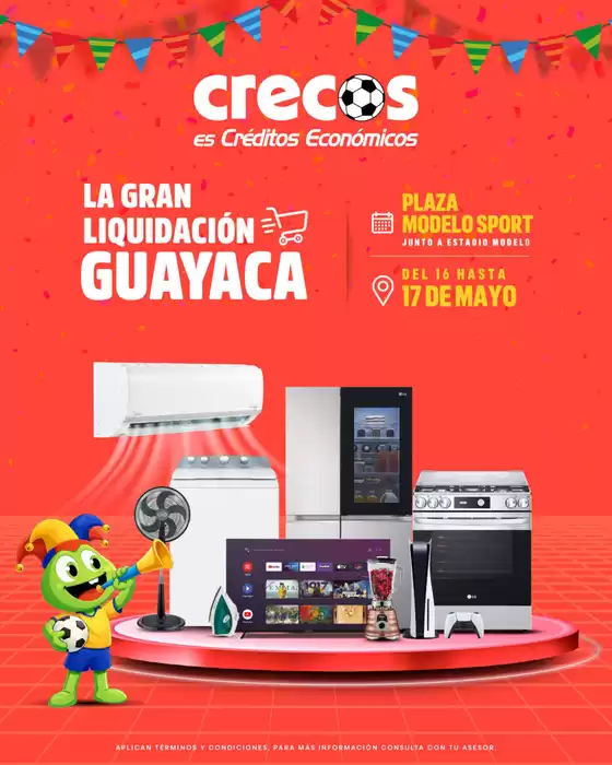 Catálogo Crecos en Portoviejo | Ofertas principales para todos los clientes | 2026-05-16T00:00:00.000Z - 2026-05-17T00:00:00.000Z