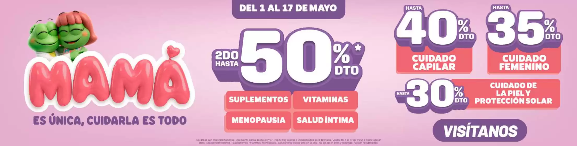 Catálogo Farmacias SanaSana | Mama es unica cuidara es todo  | 2026-05-13T00:00:00.000Z - 2026-05-17T00:00:00.000Z