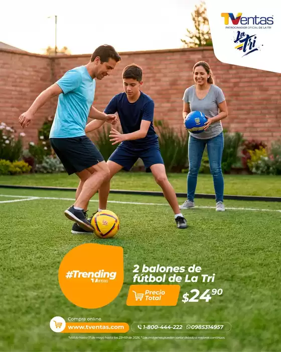 Catálogo TVentas en Samborondón | Ofertas para cazadores de gangas | 2026-05-15T00:00:00.000Z - 2026-05-17T00:00:00.000Z