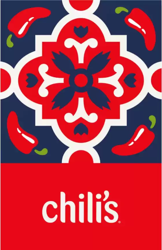 Catálogo Chili's | Chili's menu  | 2026-05-18T00:00:00.000Z - 2026-12-31T00:00:00.000Z