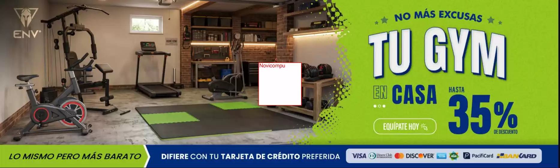 Catálogo Novicompu | Tu Gym en casa hasta 35% | 2026-05-19T00:00:00.000Z - 2026-05-31T00:00:00.000Z