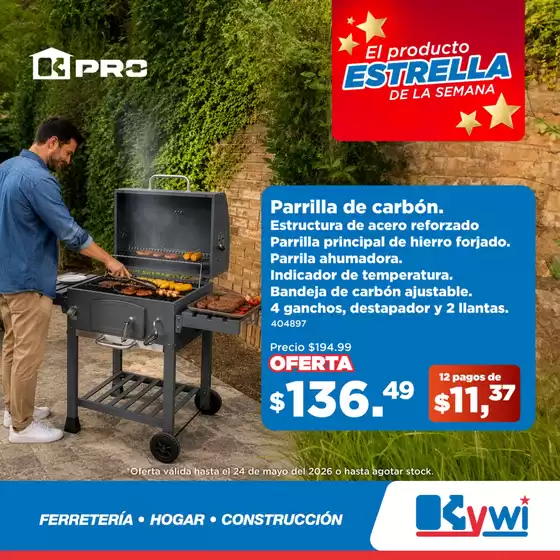 Catálogo Kywi en Flavio Alfaro | Ofertas y gangas exclusivas | 2026-05-19T00:00:00.000Z - 2026-05-24T00:00:00.000Z
