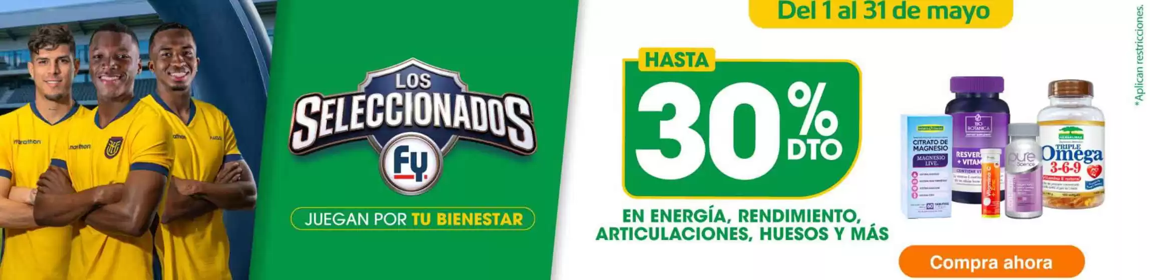 Catálogo Fybeca en Riobamba | Hasta 30%dto | 2026-05-22T00:00:00.000Z - 2026-05-31T00:00:00.000Z