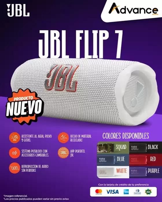 Catálogo Advance | JBL nuevo  | 2026-05-25T00:00:00.000Z - 2026-06-20T00:00:00.000Z