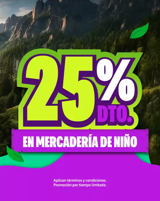 Catálogo Explorer Ecuador en Cayambe | 25% dto en mercaderia de nino | 2026-05-26T00:00:00.000Z - 2026-06-01T00:00:00.000Z