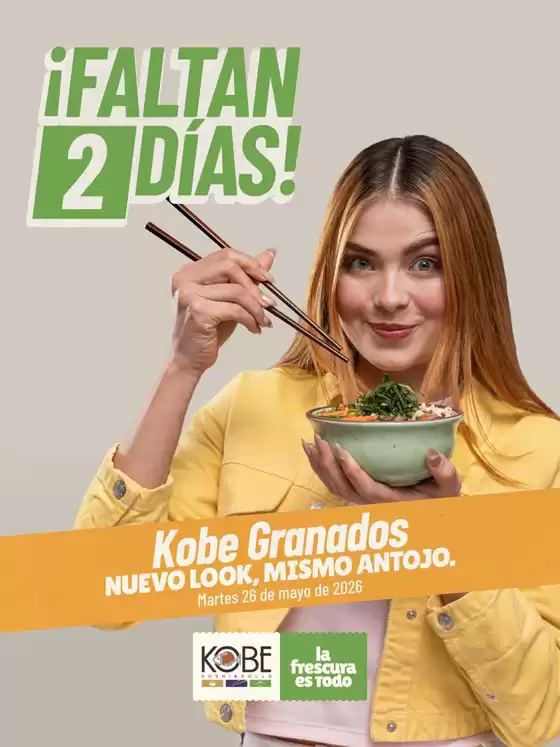 Catálogo Kobe Sushi Express en Manta | Faltan 2 dias! | 2026-05-26T00:00:00.000Z - 2026-05-26T00:00:00.000Z