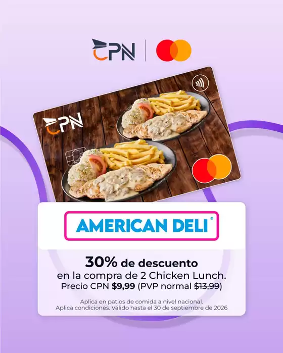Catálogo Cooperativa Policía Nacional en Machala | American Deli  | 2026-05-26T00:00:00.000Z - 2026-09-30T00:00:00.000Z