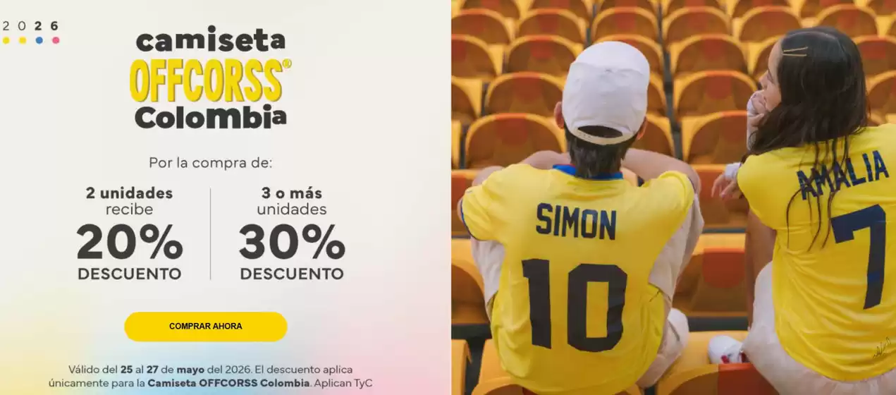 Catálogo Offcorss en Latacunga | Camiseta offcorss colombia | 2026-05-26T00:00:00.000Z - 2026-05-27T00:00:00.000Z