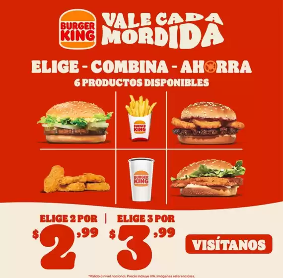Catálogo Burger King | Vale cada mordida  | 2026-05-26T00:00:00.000Z - 2026-06-20T00:00:00.000Z