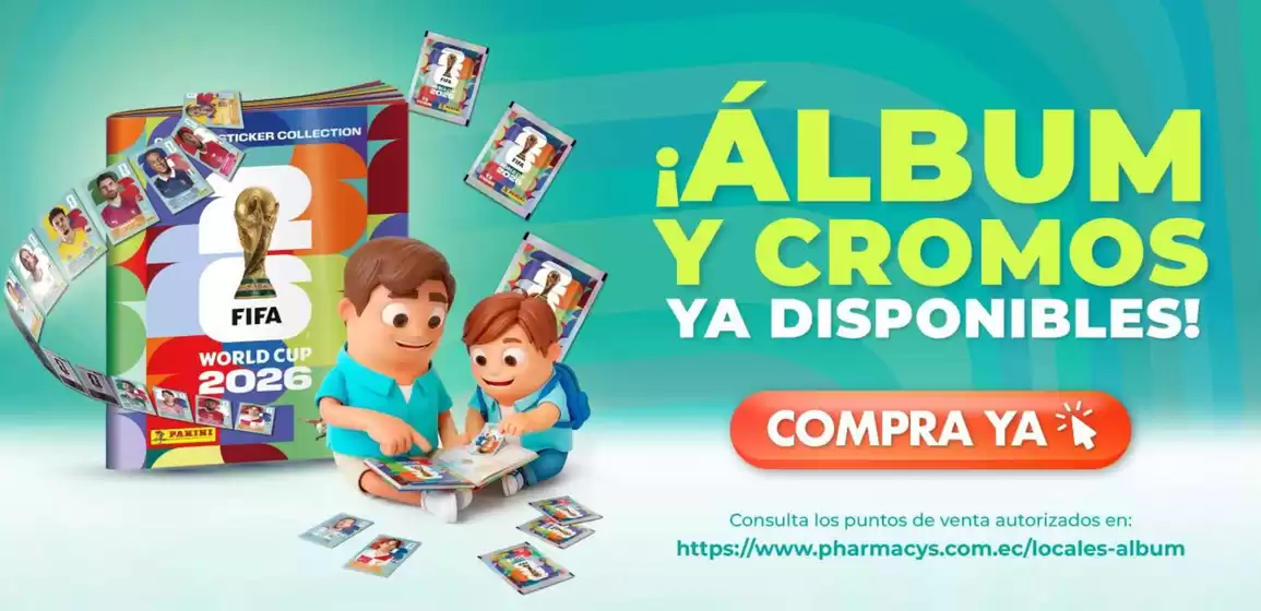 Catálogo Pharmacy's en Pasaje Canton | Album y cromos ya disponibles! | 2026-05-28T00:00:00.000Z - 2026-07-31T00:00:00.000Z