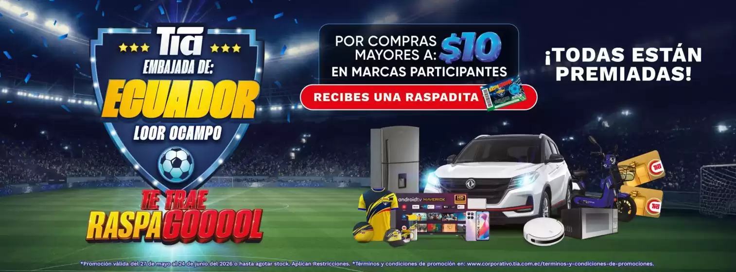 Catálogo Tia en Calderón | Gangas exclusivas | 2026-05-27T00:00:00.000Z - 2026-06-24T00:00:00.000Z